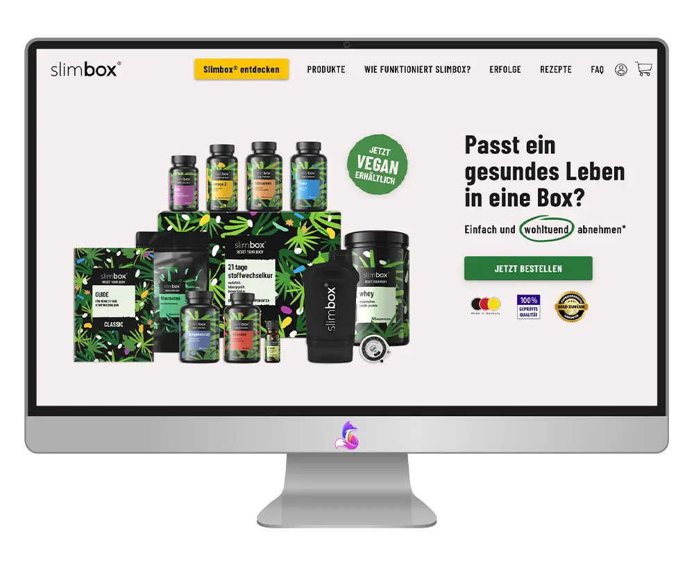 Slimbox Gutschein einlösen