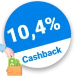 10,4% Drestige Rabatt – Cashback