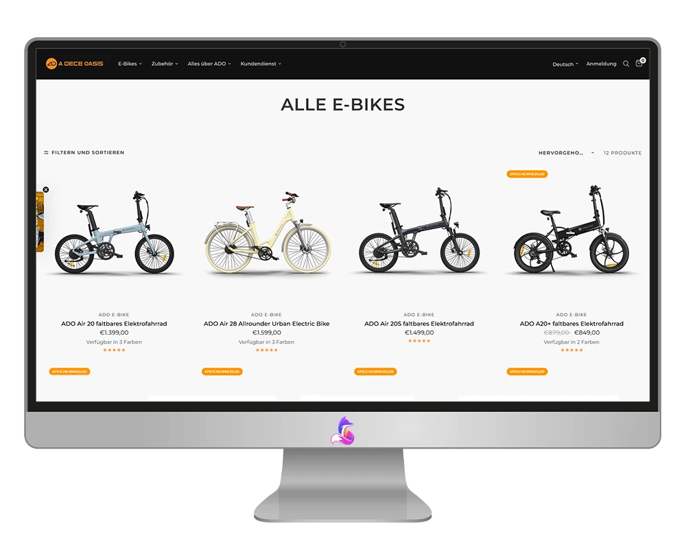 Adoebike Gutschein einlösen