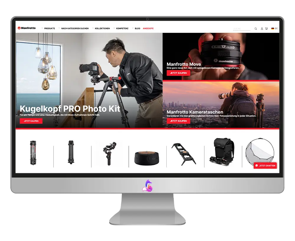Manfrotto Gutschein einlösen