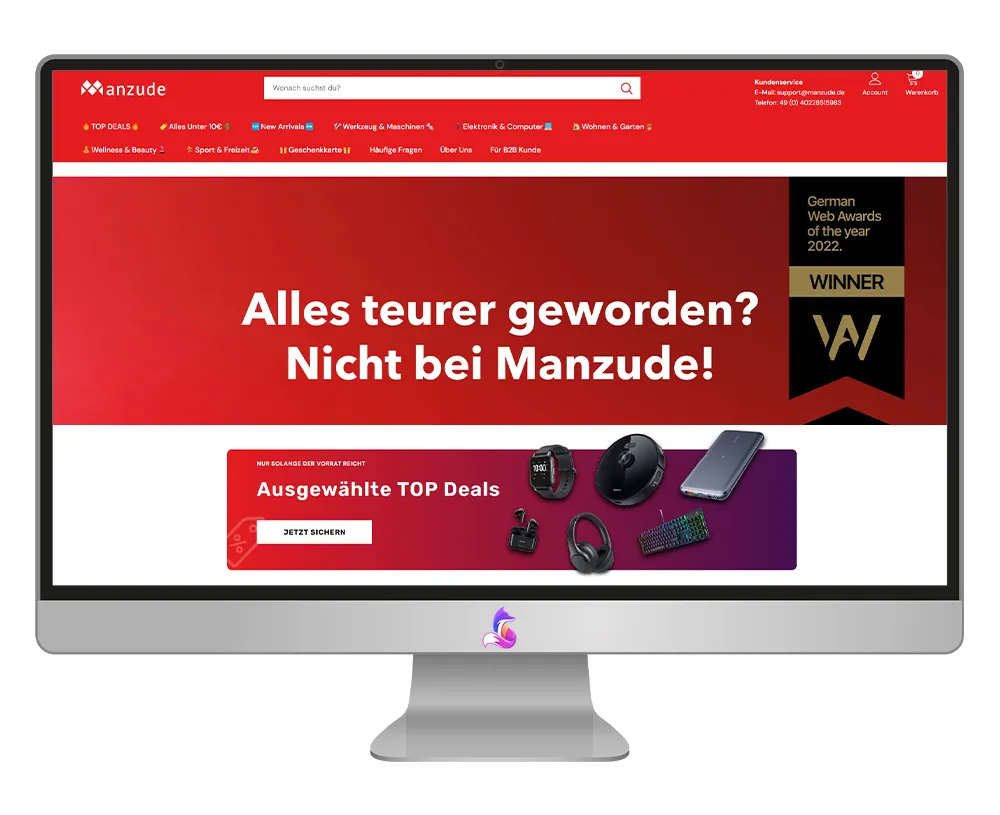 Manzude Gutschein einlösen