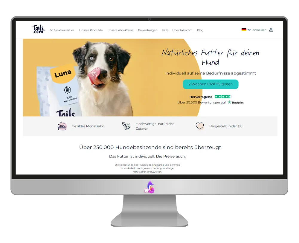 Tails.com Gutschein einlösen