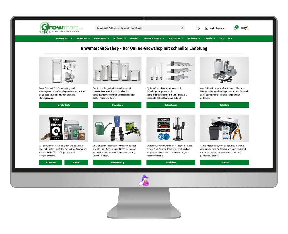 Growmart Gutschein einlösen