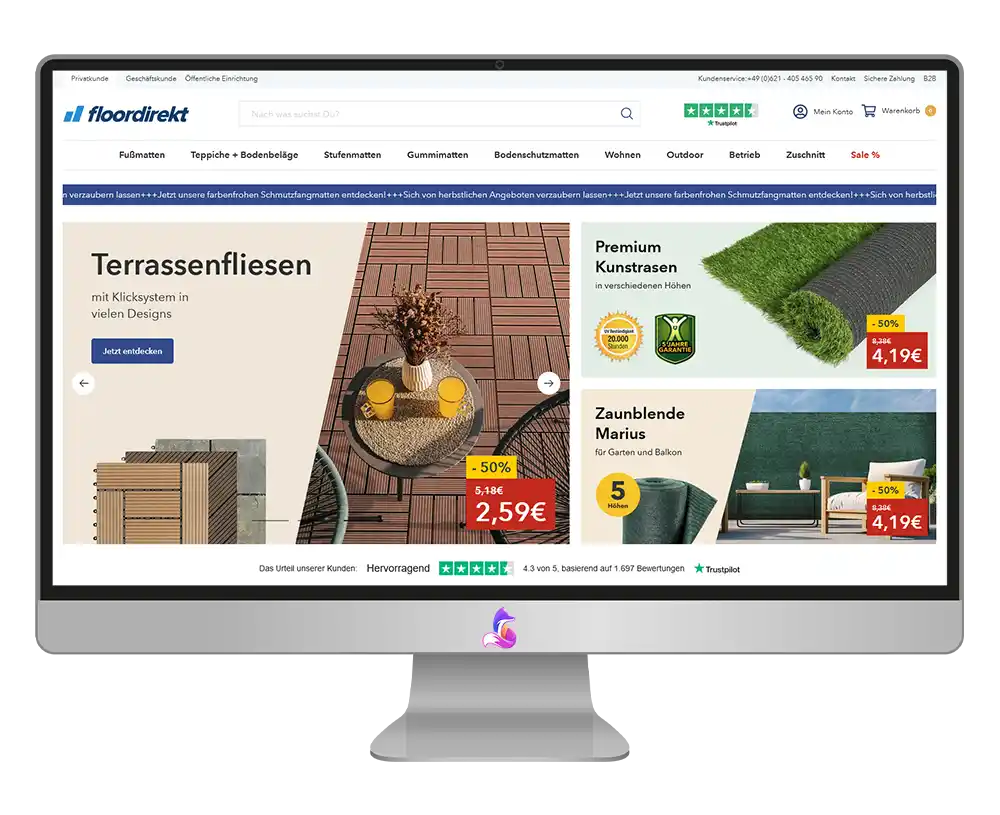 Floordirekt Gutschein einlösen