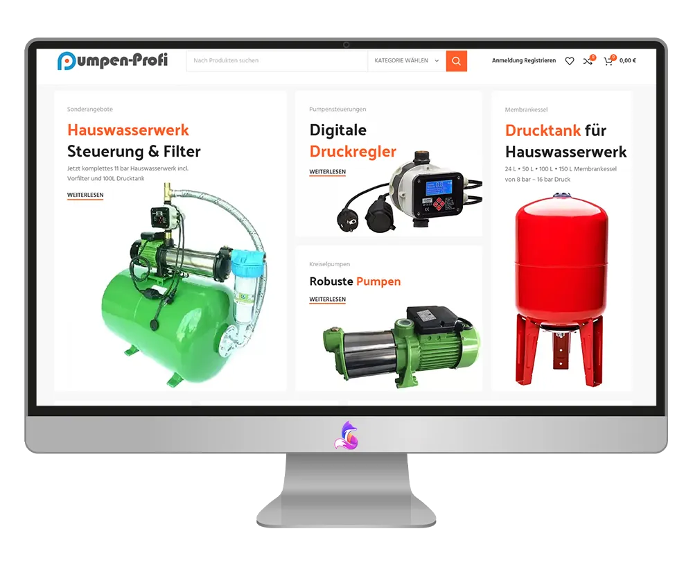 Pumpen-Profi Gutschein einlösen