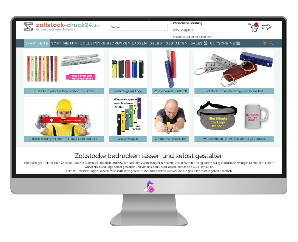 Zollstock-druck24 Gutschein einlösen