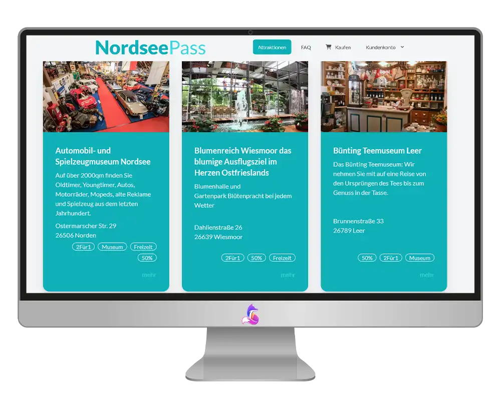 NordseePass Gutschein einlösen
