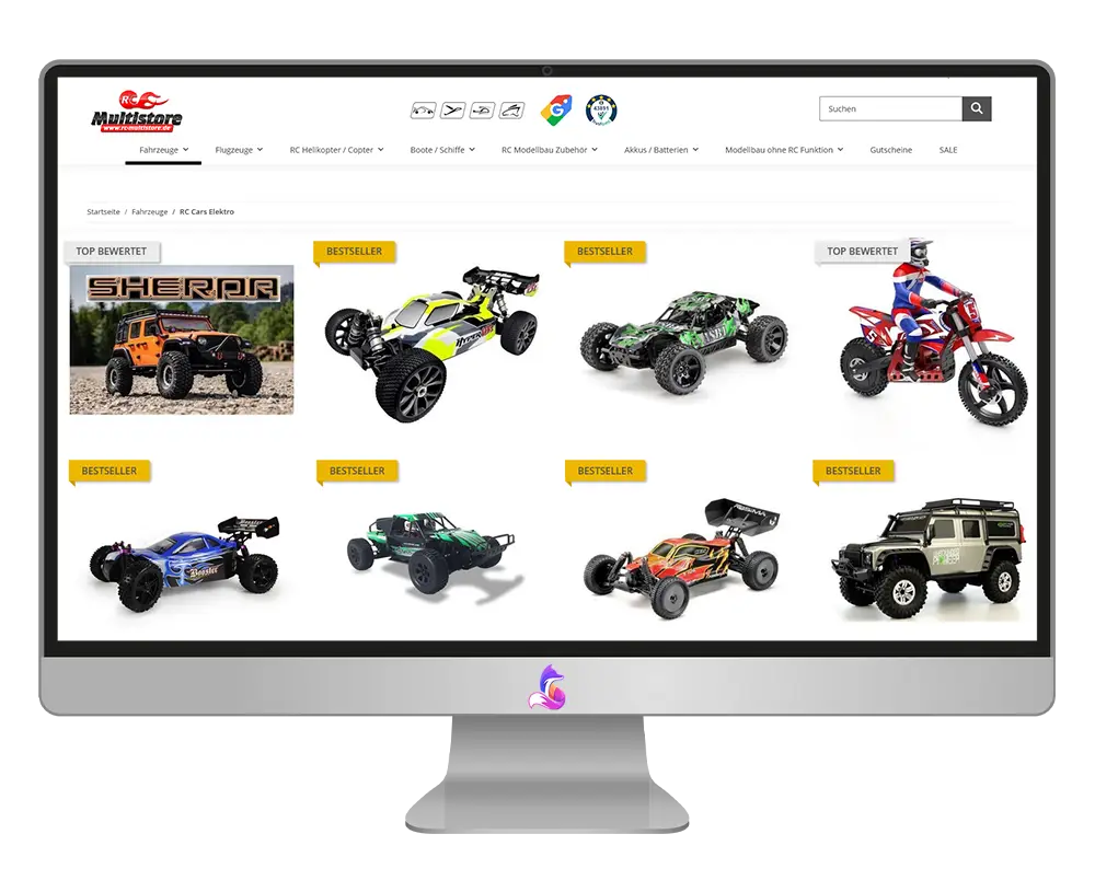 RC Multistore Gutschein einlösen