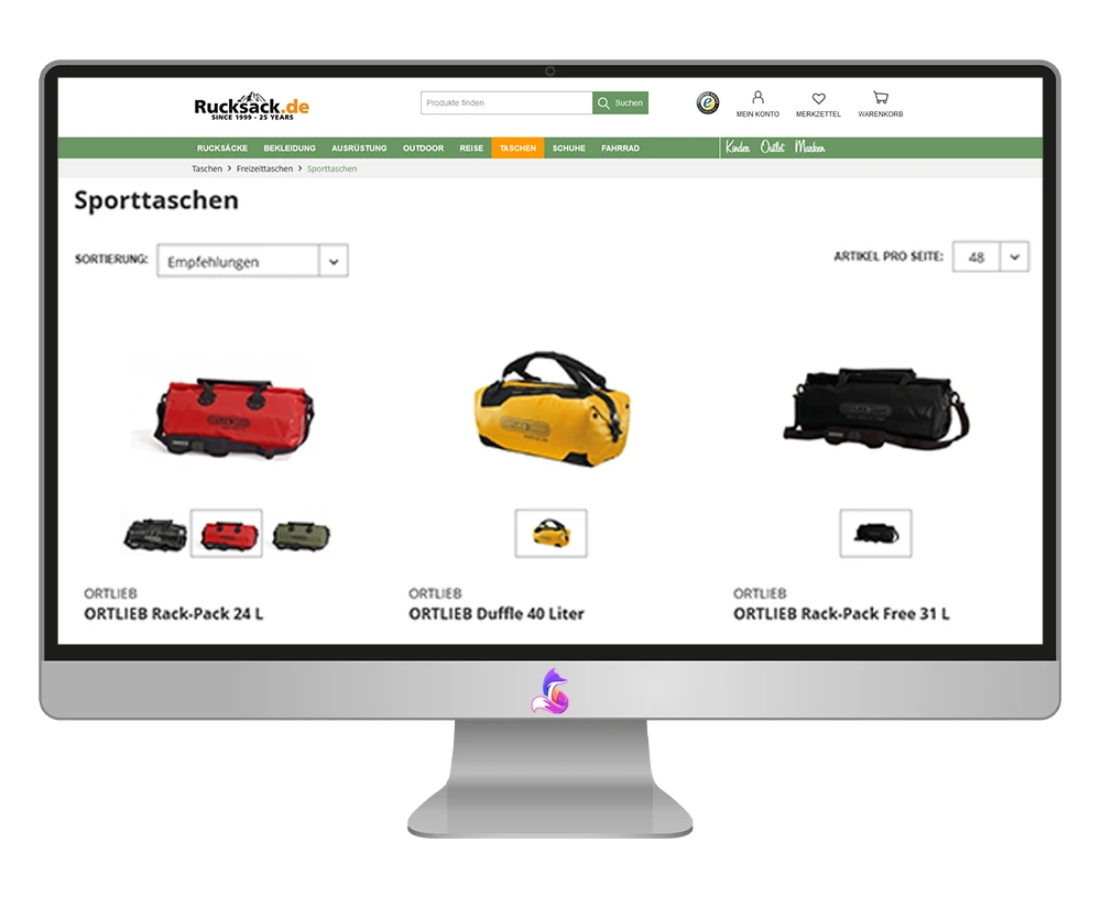Rucksack.de Gutschein einlösen