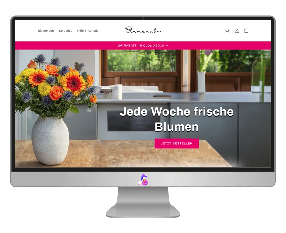 BlumenAbo Gutschein einlösen