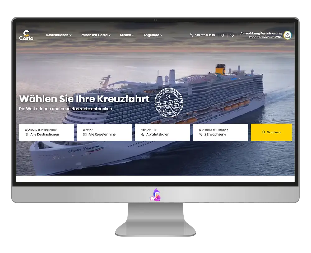 Costa Kreuzfahrten Gutschein einlösen