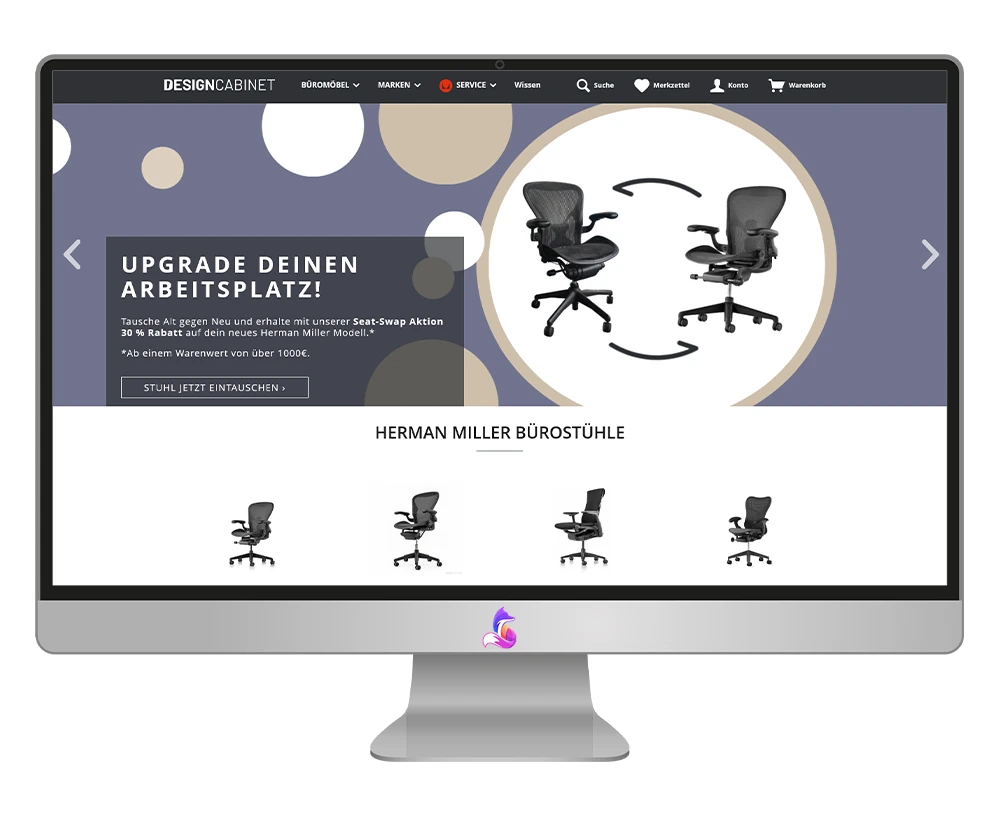 DesignCabinet Gutschein einlösen