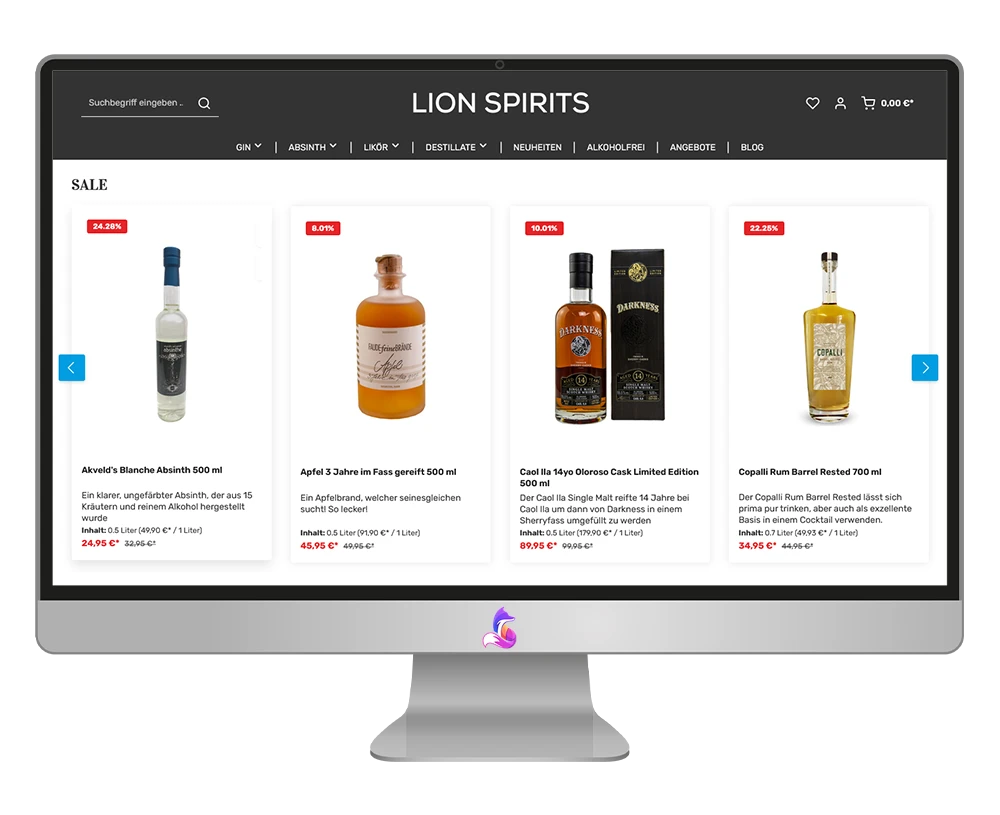 Lion Spirits Gutschein einlösen