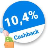 10,4% Drestige Rabatt – Cashback