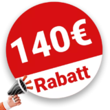 140€ sunpower4u Rabatt – Auf Sun Expert 800-Balkon