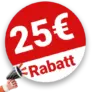 25€ HAMMER Rabatt – Newsletter