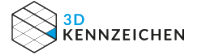 3D Kennzeichen