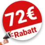 72€ Badenova Cashback – AUF ALLES